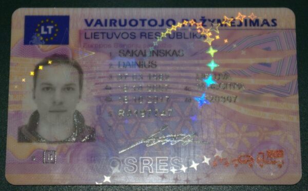 Buy Driving License of Lithuania - Buy Global Document